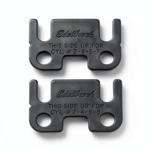 Edelbrock 9668 Steel Push Rod Guide Plates-0