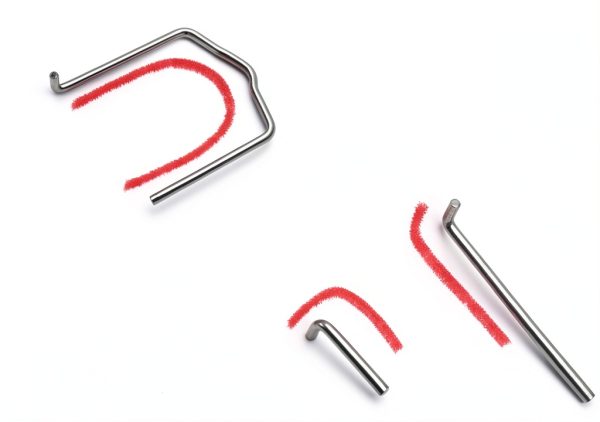 PQY Radiator Hose Clip Set 154 23 Silver Metal Industrial Clamp 2 Pack-3
