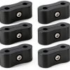 Aluminum Brake Clip Set 6 Black Motoparty-0