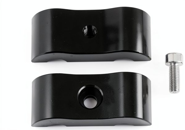 Aluminum Brake Clip Set 6 Black Motoparty-3