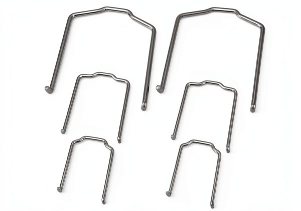 PQY Radiator Hose Clip Set 154 23 Silver Metal Industrial Clamp 2 Pack-0