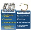 Stainless Steel Hose Clamp 36-39 mm Pack of 4 by CHUN YUNG DA-1