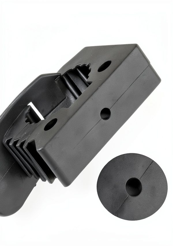 ADTOPI Rubber Clamp 1-1/5 to 1-1/2 Inch Tools Heavy Duty Black 2 Pack-4