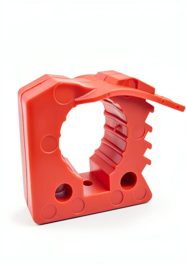ADTOPI Quick Release Rubber Shovel Clamp Mount 7 Pack Red Heavy Duty-4