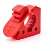 ADTOPI Quick Release Rubber Shovel Clamp Mount 7 Pack Red Heavy Duty-5