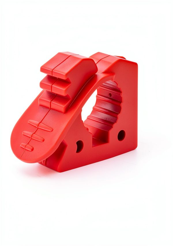 ADTOPI Quick Release Rubber Shovel Clamp Mount 7 Pack Red Heavy Duty-5