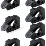 Rubber Shovel Holder Mount ADTOPI Holder-7 Black Universal 4 Pack-0