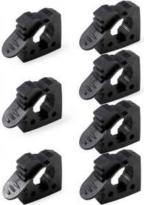 Rubber Shovel Holder Mount ADTOPI Holder-7 Black Universal 4 Pack-0