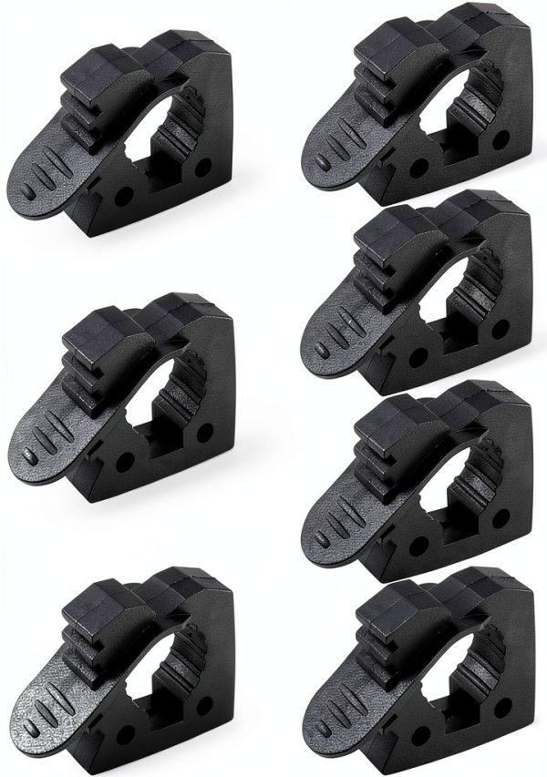 Rubber Shovel Holder Mount ADTOPI Holder-7 Black Universal 4 Pack-0