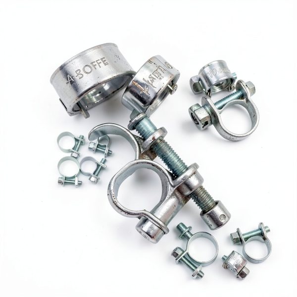 Hose Clamp Kit zDwfDc 34PCS Zinc Plated Steel Classic Design-2
