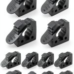 Quick-release clamp ADTOPI Clamp-12 12 Pack Heavy Duty Black-0