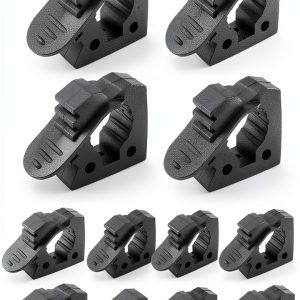 Quick-release clamp ADTOPI Clamp-12 12 Pack Heavy Duty Black-0