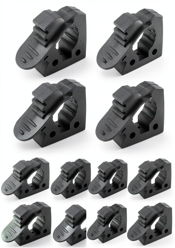 Quick-release clamp ADTOPI Clamp-12 12 Pack Heavy Duty Black-0