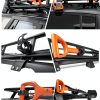 ADTOPI Large Rubber Clamp Shovel Holder 7‑Pack Heavy Duty Mount-6