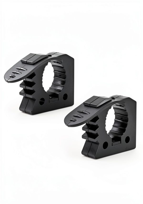 ADTOPI Rubber Clamp 1-1/5 to 1-1/2 Inch Tools Heavy Duty Black 2 Pack-7