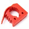 ADTOPI Quick Release Rubber Shovel Clamp Mount 7 Pack Red Heavy Duty-1