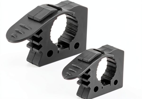 ADTOPI Rubber Clamp 1-1/5 to 1-1/2 Inch Tools Heavy Duty Black 2 Pack-0