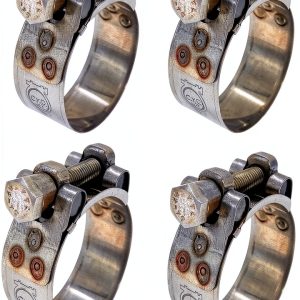 Stainless Steel Hose Clamp 36-39 mm Pack of 4 by CHUN YUNG DA-0
