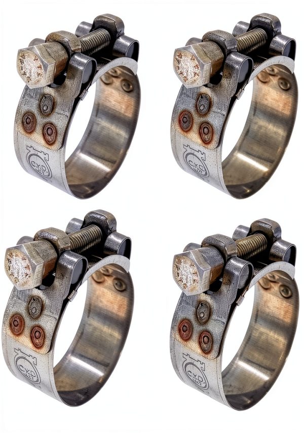 Stainless Steel Hose Clamp 36-39 mm Pack of 4 by CHUN YUNG DA-0