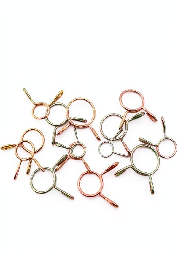 Fuel Hose Clamps Tnisesm 310pcs Classic Steel Zinc Set 9 Sizes-2