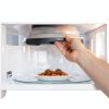 Hover Cover Magnetic Microwave Splatter Cover 12 Inch Collapsible Gray-3