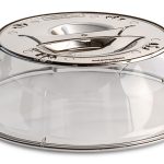 Nordic Ware Deluxe Plate Cover 10" Microwave – Clear BPA-Free Plastic-0