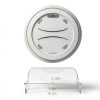Nordic Ware Deluxe Plate Cover 10" Microwave – Clear BPA-Free Plastic-4