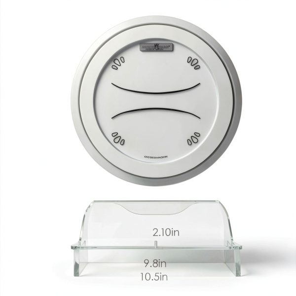 Nordic Ware Deluxe Plate Cover 10" Microwave – Clear BPA-Free Plastic-4