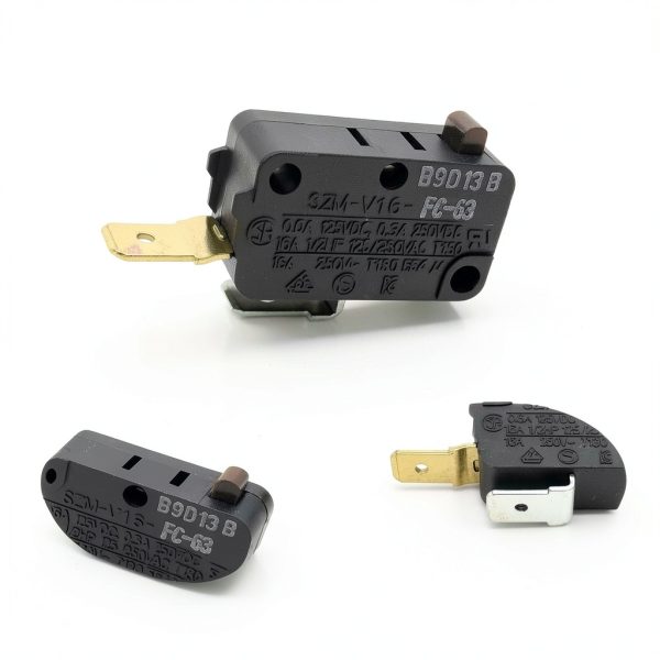 LONYE Microwave Door Switch Replacement for Whirlpool SZM-V16 - 3pcs-4