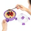 Sistema Microwave Containers with Steam Release Vents BPA-Free 3 Pack-1